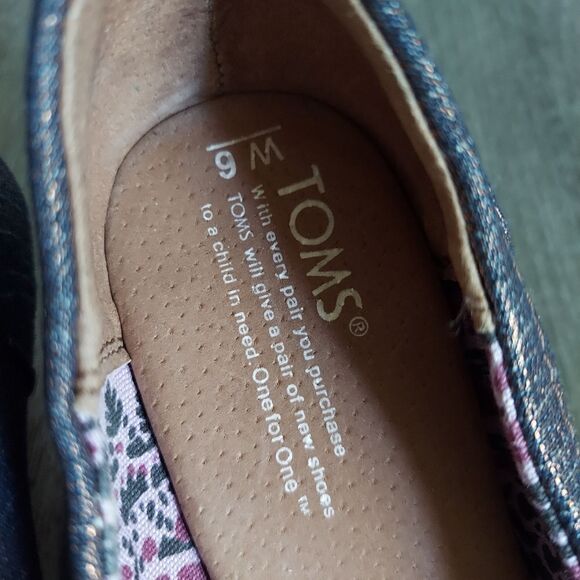 Toms Calypso Peep Toe Copper Wedges - Picture 9 of 9